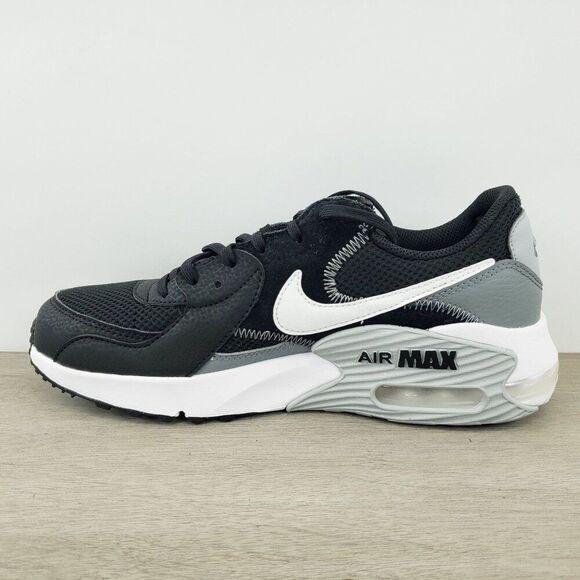 Nike Air Max Excee FN7301-001 Men's Size 8 Black Cool Gray White EUC - Picture 10 of 12